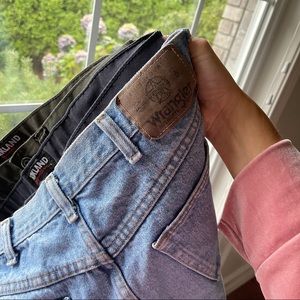 Bundle of Three Men Jeans Kirkland and Wrangler